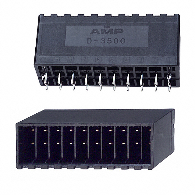 316517-2 TE Connectivity AMP Connectors  Headers Male Pins