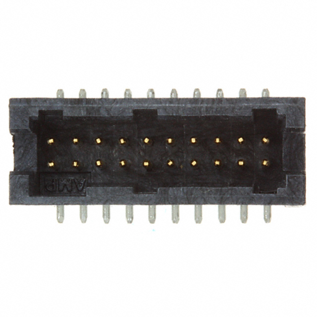 104656-2 TE Connectivity AMP Connectors  Embases à broches mâles