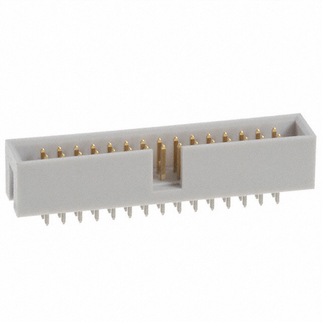 AWHW30G-0202-T-R Assmann WSW Components  Embases à broches mâles