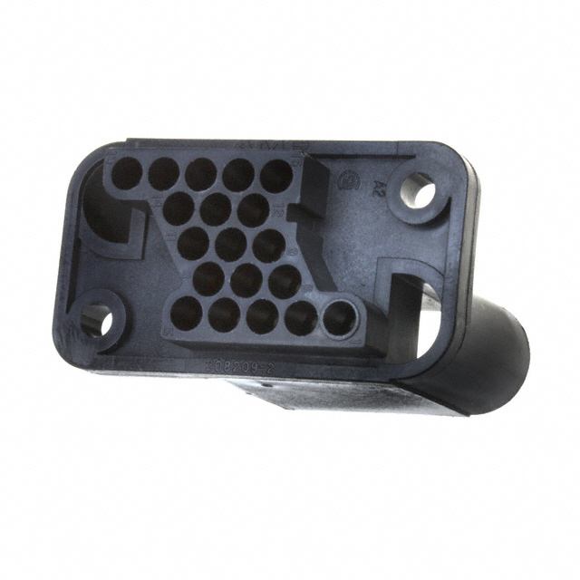 208209-2 TE Connectivity AMP Connectors  Carcasas de conectores de placa base