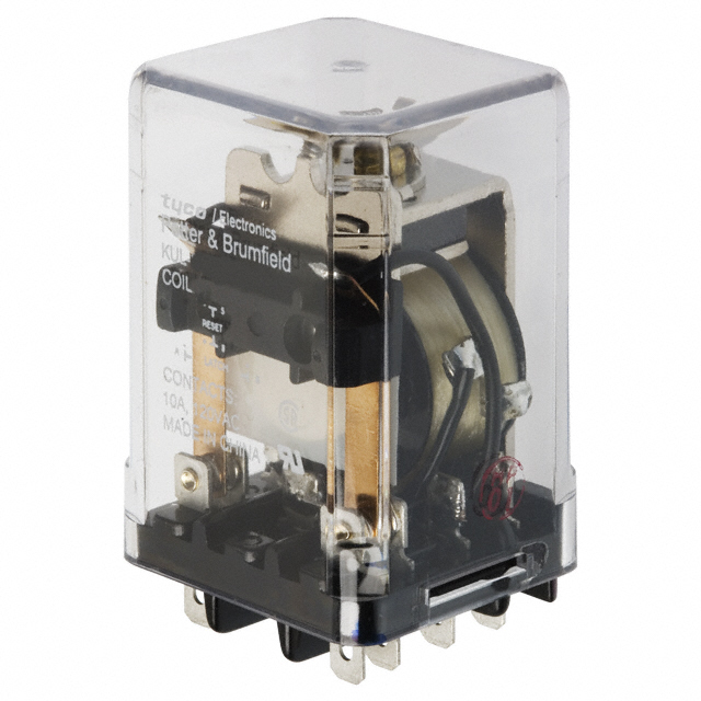 KUL-11D15D-12 TE Connectivity Potter & Brumfield Relays  Power Relays Over 2 Amps