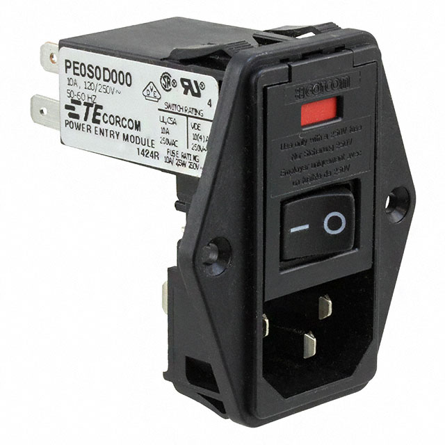 9-6609955-2 TE Connectivity Corcom Filters  Stromeingangsmodule (PEM)