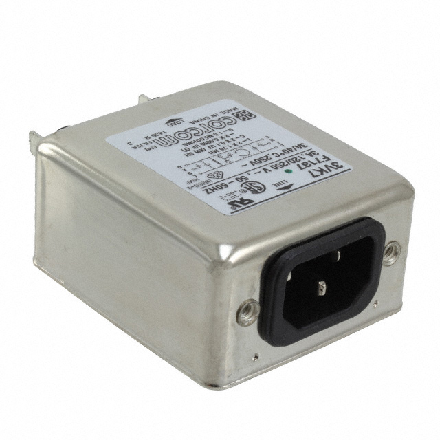 5EK7M TE Connectivity Corcom Filters  Modules de filtrage de ligne électrique