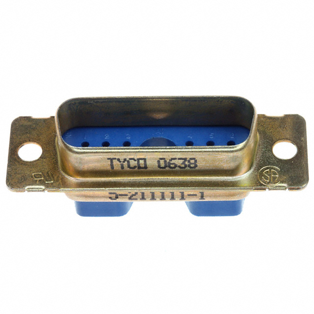 5-211111-1 TE Connectivity Aerospace, Defense and Marine  D-Sub D-förmige Steckverbindergehäuse