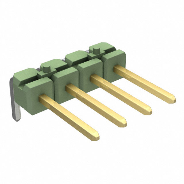 825437-4 TE Connectivity AMP Connectors  Headers Male Pins