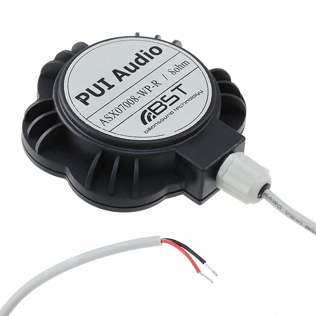 ASX07008-WP-R PUI Audio, Inc.  Speakers