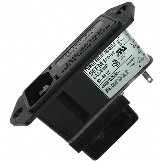 5EFM1 TE Connectivity Corcom Filters  Moduli di ingresso alimentazione (PEM)
