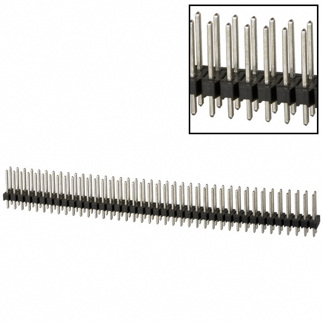 4-103322-2 TE Connectivity AMP Connectors  Headers Male Pins