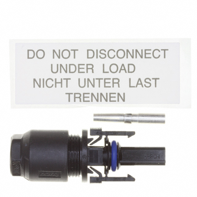 5-1394462-6 TE Connectivity AMP Connectors  Photovoltaic (Solar Panel) Connector Assemblies