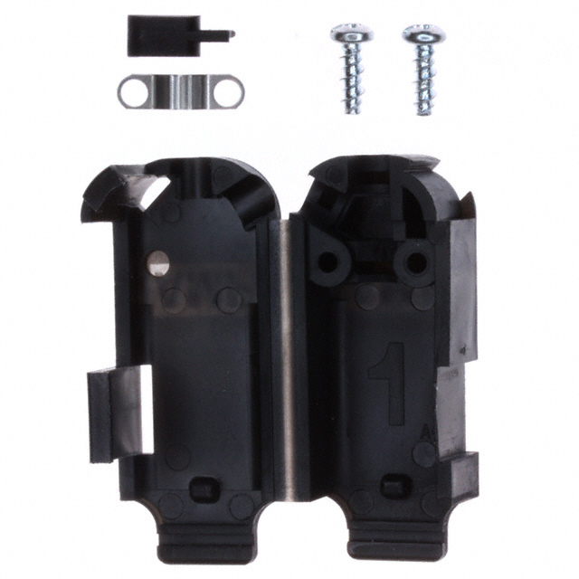 5750100-1 TE Connectivity AMP Connectors  Capots de connecteurs D-Sub en forme de D