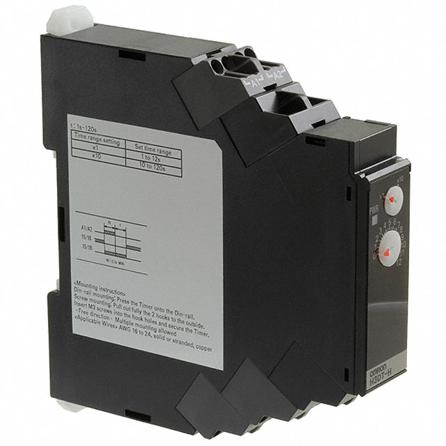 H3DT-HDL AC200-240V Omron Automation and Safety  Time Delay Relays