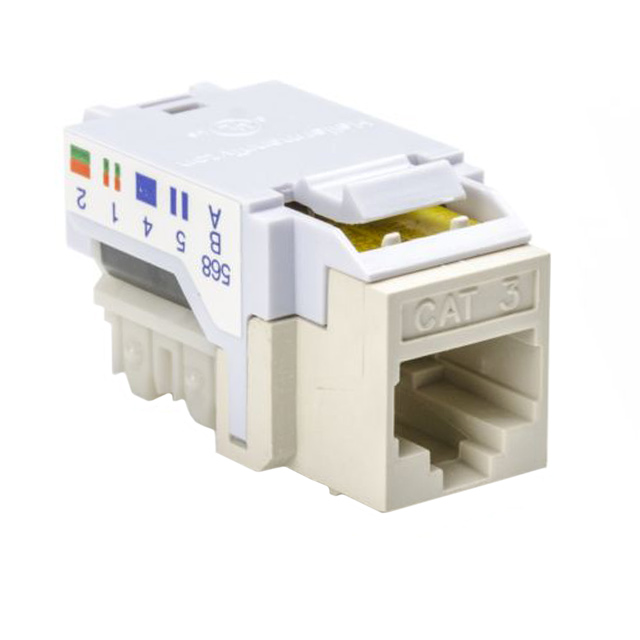 RJ45FC3-FW HellermannTyton  Inserti Keystone