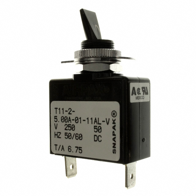 T11-2-5.00A-01-11AL-V Sensata-Airpax Leistungsschalter