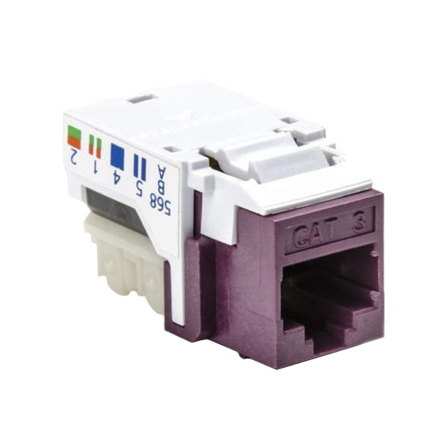 RJ45FC3-VIO HellermannTyton  Inserciones Keystone