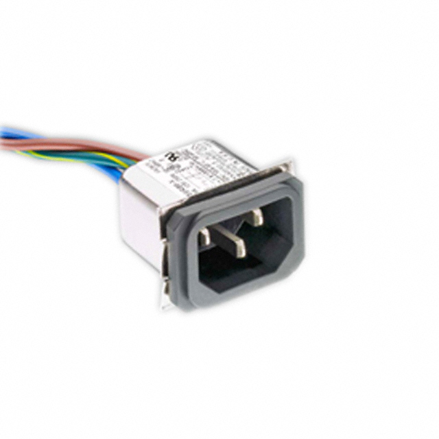 15SRBX8-Q TE Connectivity Corcom Filters  Moduli di ingresso alimentazione (PEM)