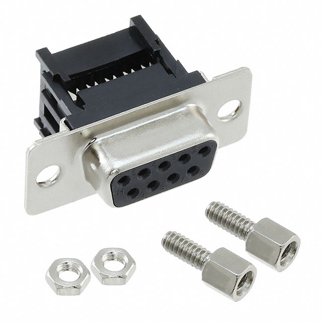 400F0-09-1-00 CNC Tech  Gruppi di connettori D-Sub