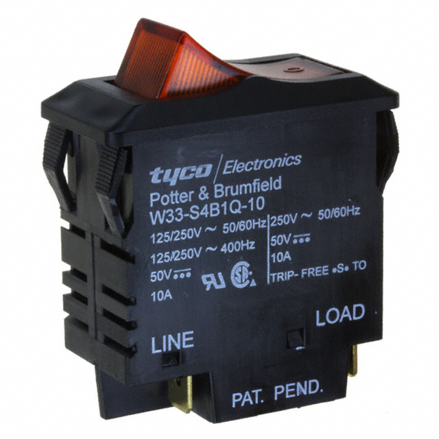 W33-S4B1Q-10 TE Connectivity Potter & Brumfield Relays Interruttori automatici