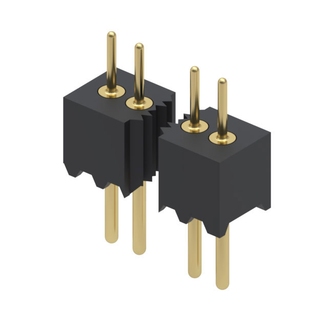 860-10-050-10-002000 Mill-Max Manufacturing Corp.  Embases à broches mâles