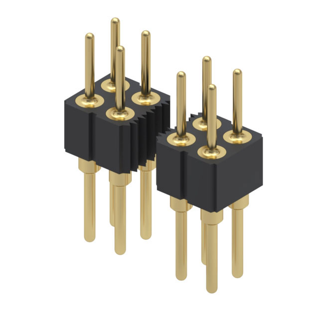 832-10-100-10-001000 Mill-Max Manufacturing Corp.  Embases à broches mâles