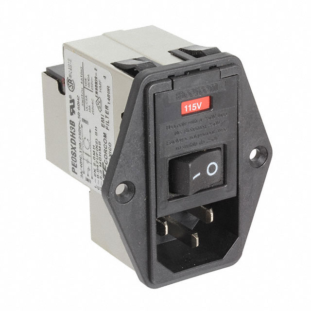 6609929-8 TE Connectivity Corcom Filters  Moduli di ingresso alimentazione (PEM)