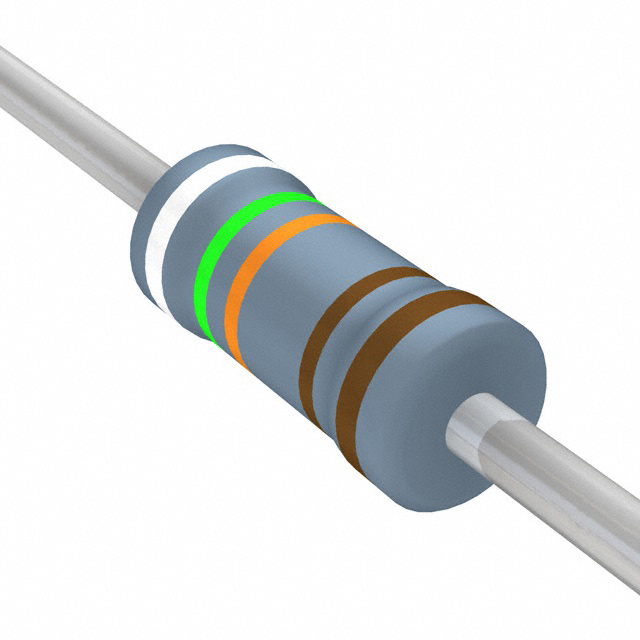 MFR100FRE52-9K53 YAGEO  Resistencias de orificio pasante