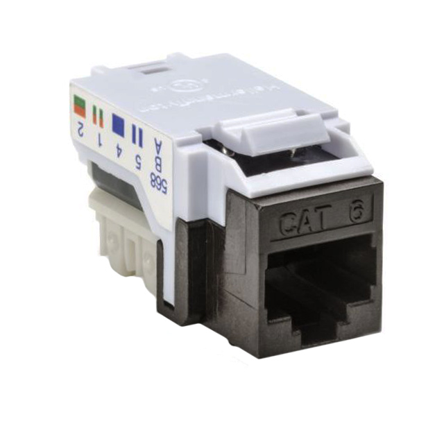 RJ45FC6-BRN HellermannTyton  Keystone Inserts