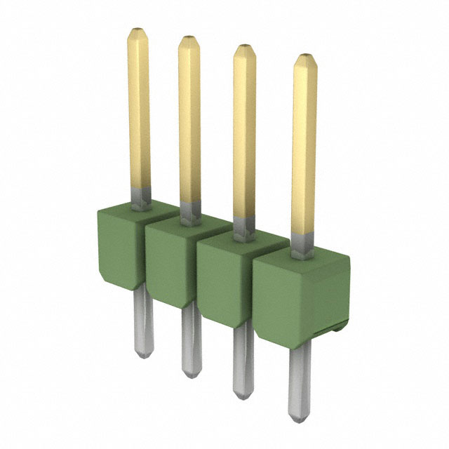 826648-4 TE Connectivity AMP Connectors  Embases à broches mâles