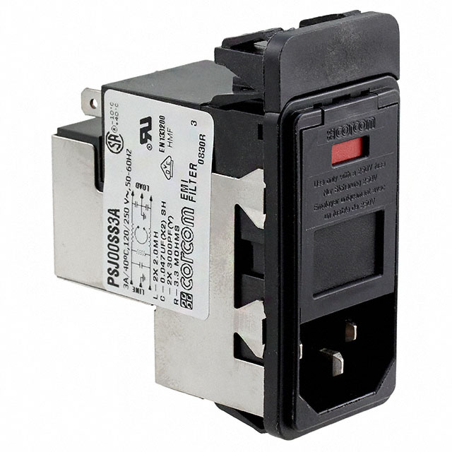 1-6609948-6 TE Connectivity Corcom Filters  Moduli di ingresso alimentazione (PEM)