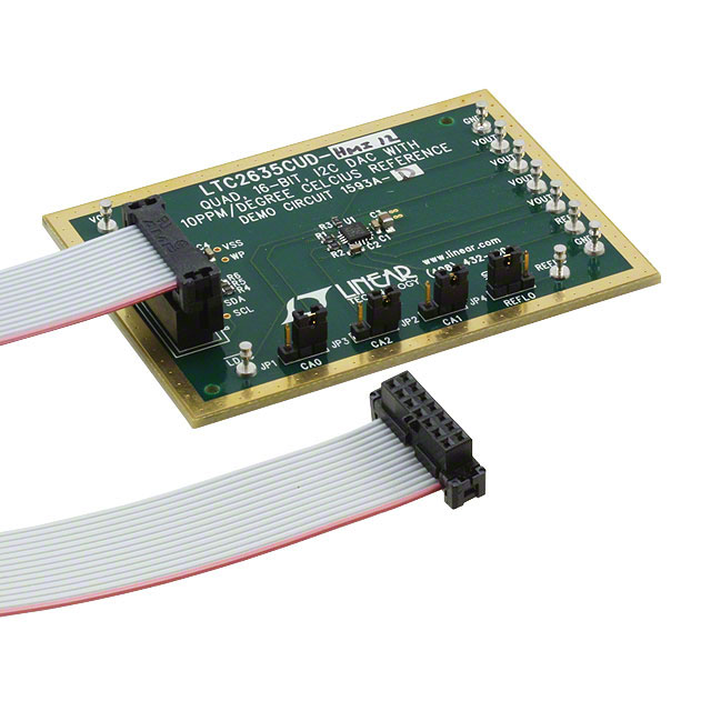 DC1593A-D Analog Devices Inc.  Cartes d'évaluation des convertisseurs numériques-analogiques (DAC)