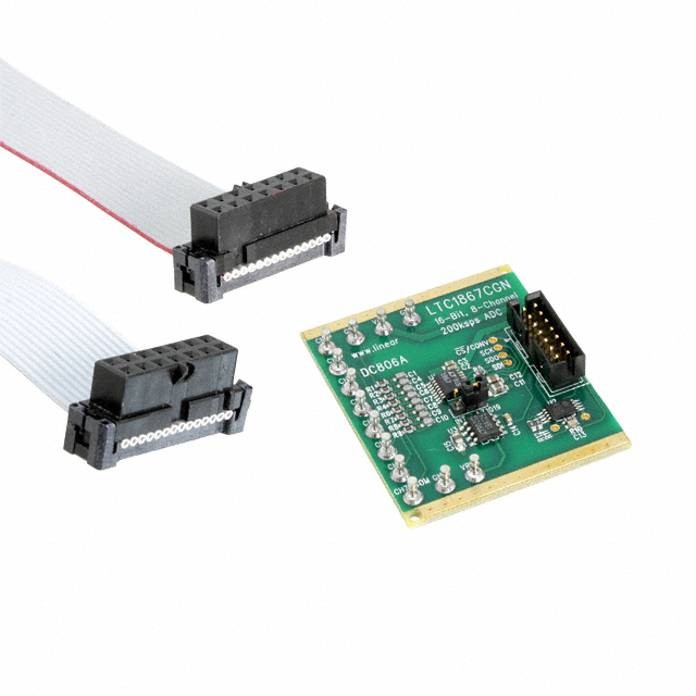 DC806A Analog Devices Inc.  Cartes d'évaluation des convertisseurs analogique-numérique (CAN)