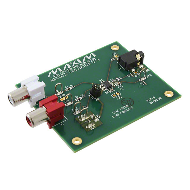 MAX13331EVKIT+ Analog Devices Inc./Maxim Integrated  Cartes d'évaluation d'amplificateurs audio