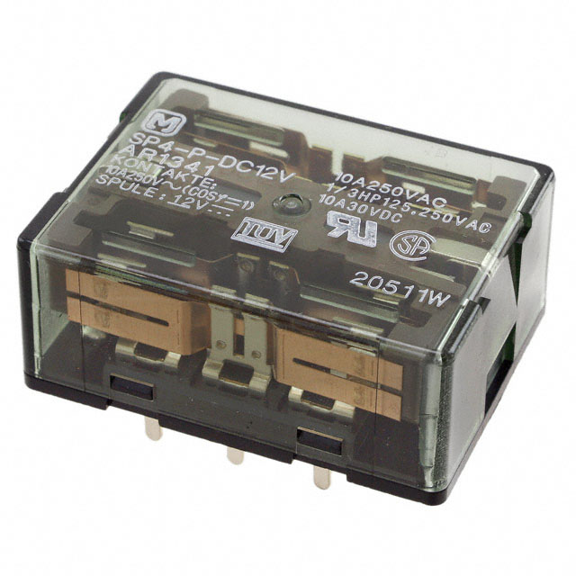 SP4-P-DC12V Panasonic Electric Works  Power Relays Over 2 Amps