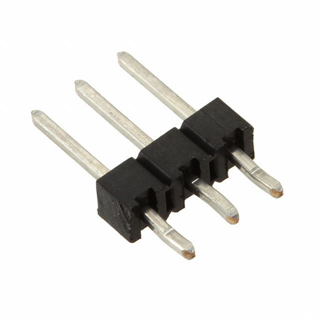 104346-1 TE Connectivity AMP Connectors  Headers Male Pins