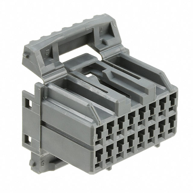 174514-6 TE Connectivity AMP Connectors  Rectangular Connector Housings
