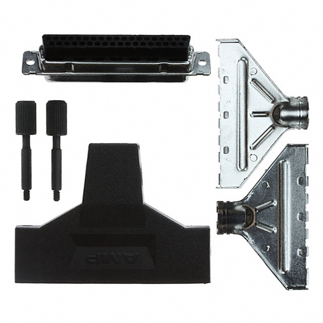 747957-1 TE Connectivity AMP Connectors  Alloggiamenti per connettori D-Sub a forma di D