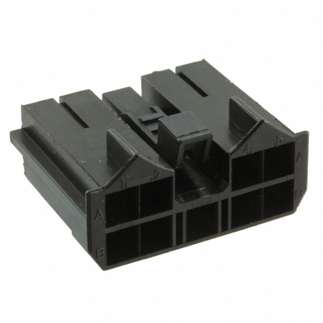 142259-2 TE Connectivity AMP Connectors  Rectangular Connector Housings