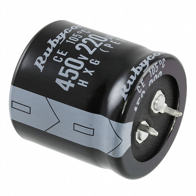 450HXG220MEFCSN30X35 Rubycon  Aluminium-Elektrolytkondensatoren