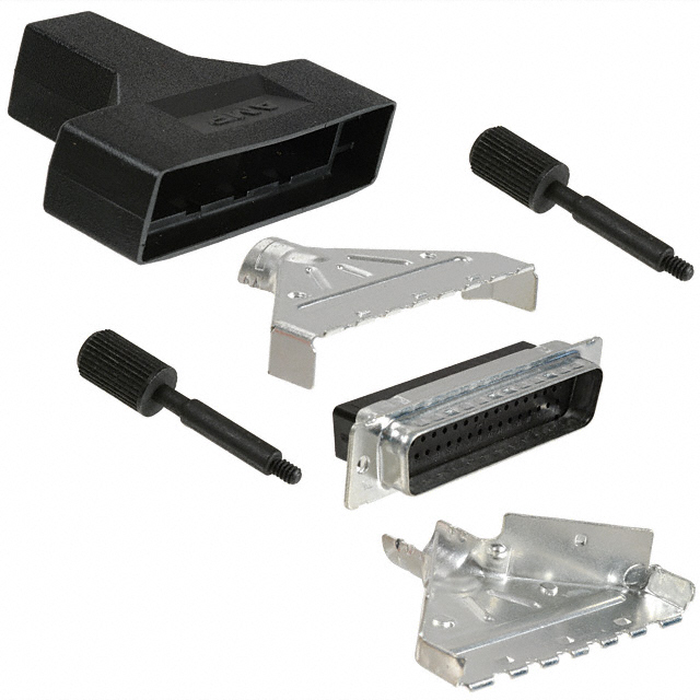747960-1 TE Connectivity AMP Connectors  Alloggiamenti per connettori D-Sub a forma di D