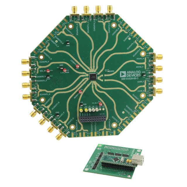 EK1HMC7043LP7F Analog Devices Inc.  Cartes et kits d'évaluation et de démonstration