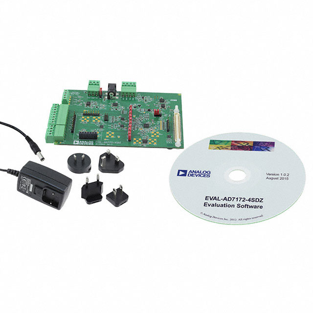 EVAL-AD7172-4SDZ Analog Devices Inc.  Cartes d'évaluation des convertisseurs analogique-numérique (CAN)