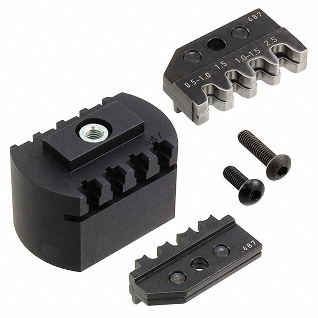 539687-2 TE Application Tooling  Crimp Heads Die Sets