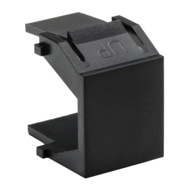 BLANK-BK HellermannTyton  Keystone Connector Accessories