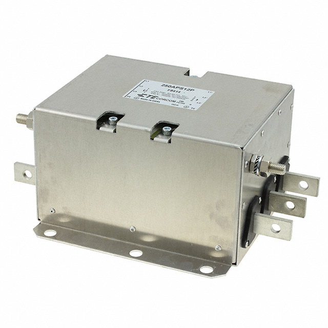 250APS12P TE Connectivity Corcom Filters  Modules de filtrage de ligne électrique