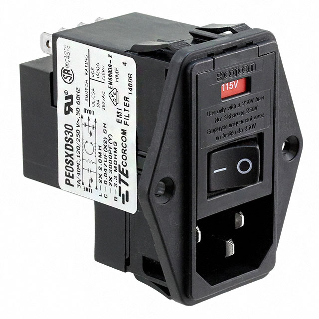 2-6609929-0 TE Connectivity Corcom Filters  Stromeingangsmodule (PEM)