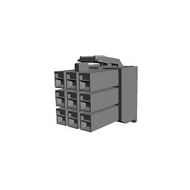 176276-2 TE Connectivity AMP Connectors  Rectangular Connector Housings