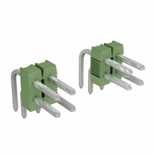 826955-7 TE Connectivity AMP Connectors  Embases à broches mâles