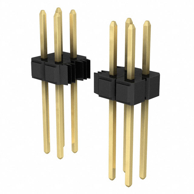 929665-03-12-EU 3M  Embases à broches mâles