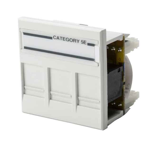 RJ45S3C5E-FW HellermannTyton  Keystone Inserts