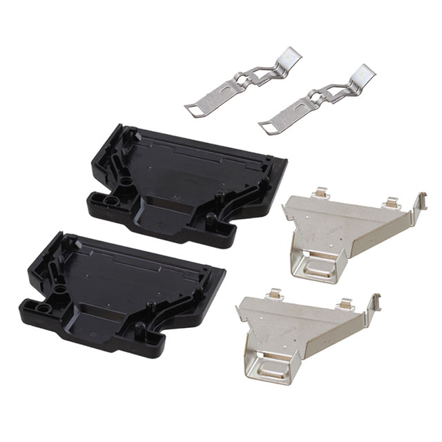 787229-1 TE Connectivity AMP Connectors  Carcasas traseras para conectores D-Sub en forma de D