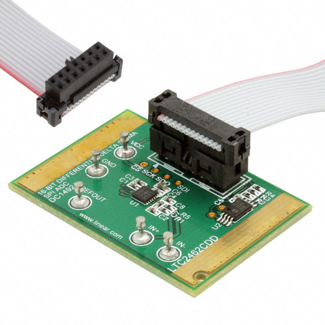 DC1492A Analog Devices Inc.  Cartes d'évaluation des convertisseurs analogique-numérique (CAN)